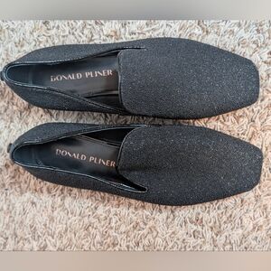 Donald J. Pliner Adeline Beaded Loafer Sparkling Black Women's Loafers size 7